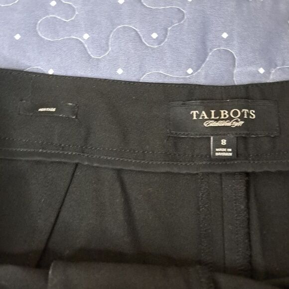 Talbots Heritage black pants size 8 - Picture 3 of 6